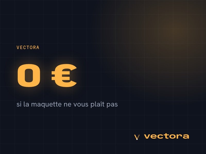 0 € si la maquette ne plaît pas
