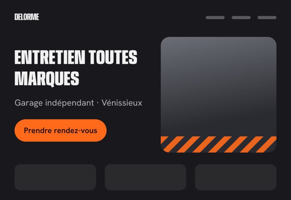 Site de Garage Delorme
